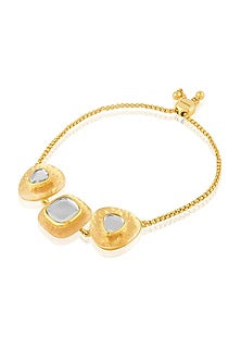 Gold Plated Mirror Bracelet