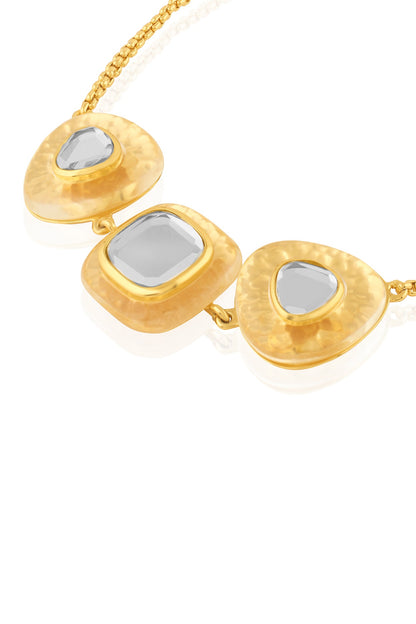 Gold Plated Mirror Bracelet