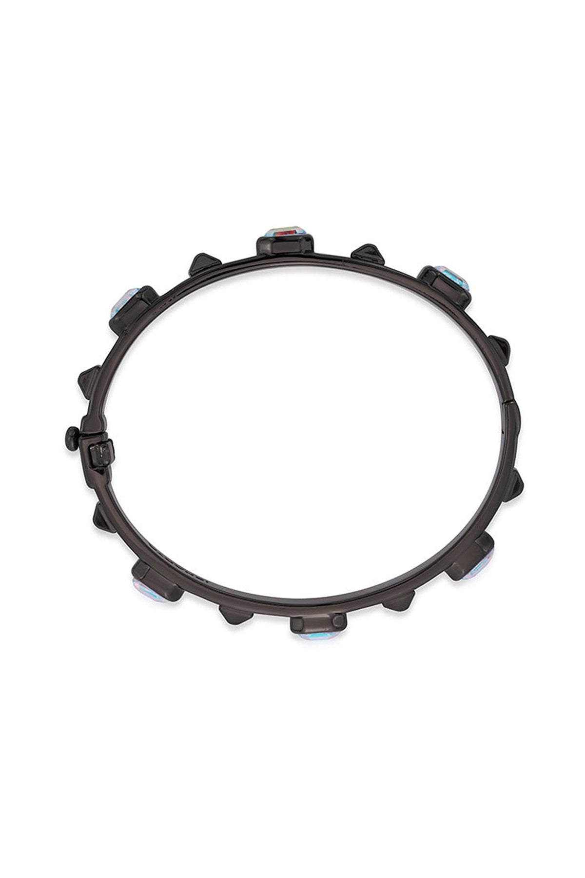 Black Rhodium Finish Abalone Bracelet
