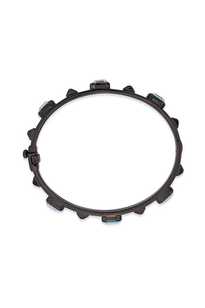 Black Rhodium Finish Abalone Bracelet