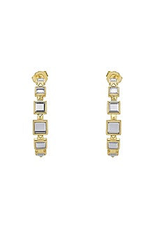 Gold Finish Handcrafted Earrings