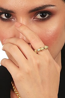 Gold Finish Ring