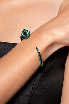 Gold Plated Mirror Cuff