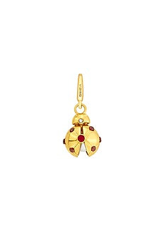 Gold Finish Ladybug Charm