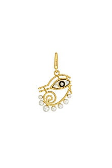 Gold Finish Evil Eye Charm