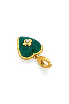 Gold Finish Heart Charm