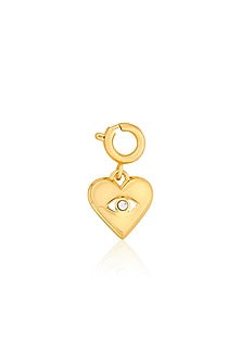 Gold Finish Evil Eye Charm