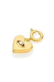 Gold Finish Evil Eye Charm