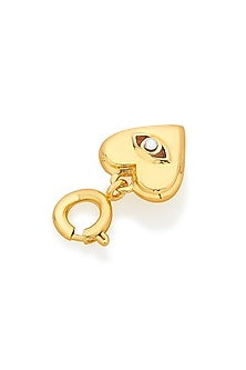 Gold Finish Evil Eye Charm