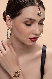 Gold Plated Mirror Cuff