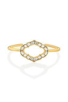Gold Plated Mirror Cuff