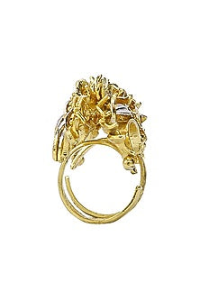 Two-Tone Finish Liatris Ring