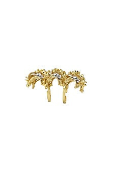 Two-Tone Finish Liatris Ring