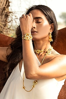 Gold Finish Cuff