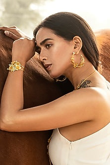 Gold Finish Cuff