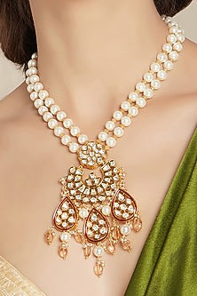 Gold Finish Handcrafted Necklace