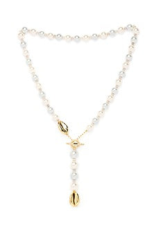 Gold Finish Swarovski Necklace
