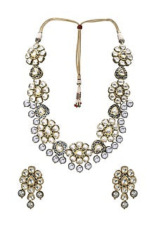 Gold Plated Meenakari Necklace Set