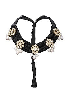 Gold Plated Baroque Pearl Necklace Set