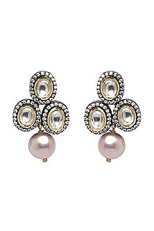 Gold Plated Shell Pearl Necklace Set