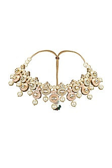 Gold Plated Meenakari Necklace Set