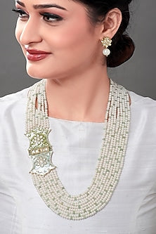 Gold Plated Meenakari Necklace Set