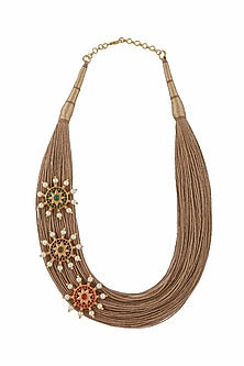 Beige Pearl Necklace