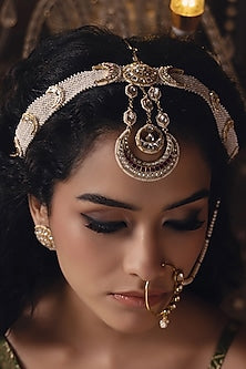 Gold Finish Mathapatti