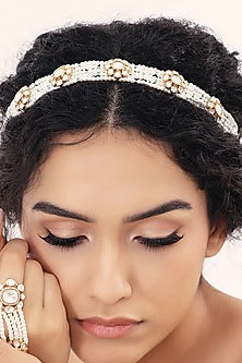 Gold Finish Mathapatti