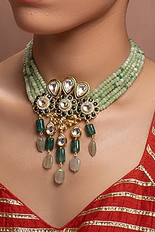 Gold Finish Handcrafted Necklace