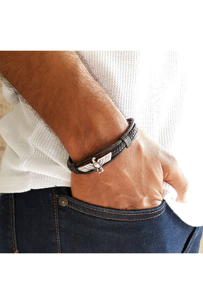 Black Eagle Bracelet Rakhi