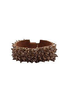 Gold Embellished Cuff Bracelet