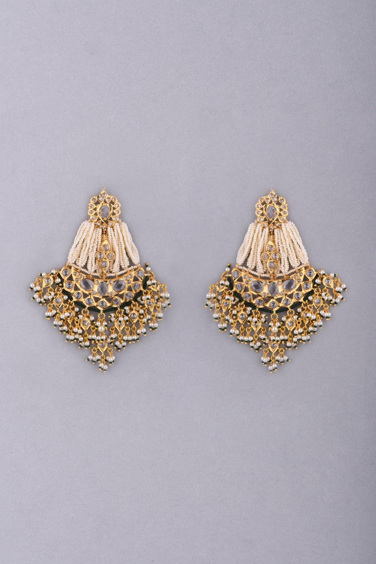 Gold Plated Chaandbali Earrings