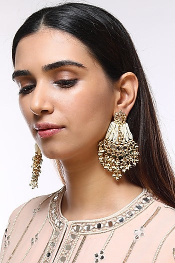 Gold Plated Chaandbali Earrings