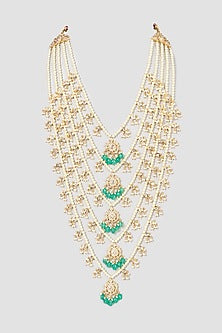 Gold Plated Beaded Necklace