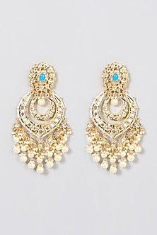 Gold Plated Chandbali Earrings