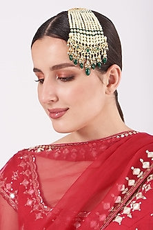 Gold Plated Beaded Pasa