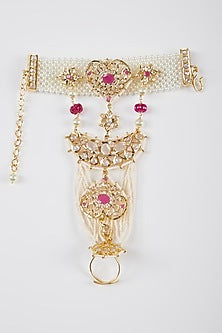 Gold Plated Pearls Bracelet