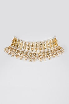 Gold Plated Kundan Choker Necklace