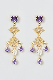 Gold Plated Dangler Earrings