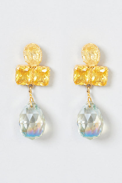 Gold Plated Brass Earrings