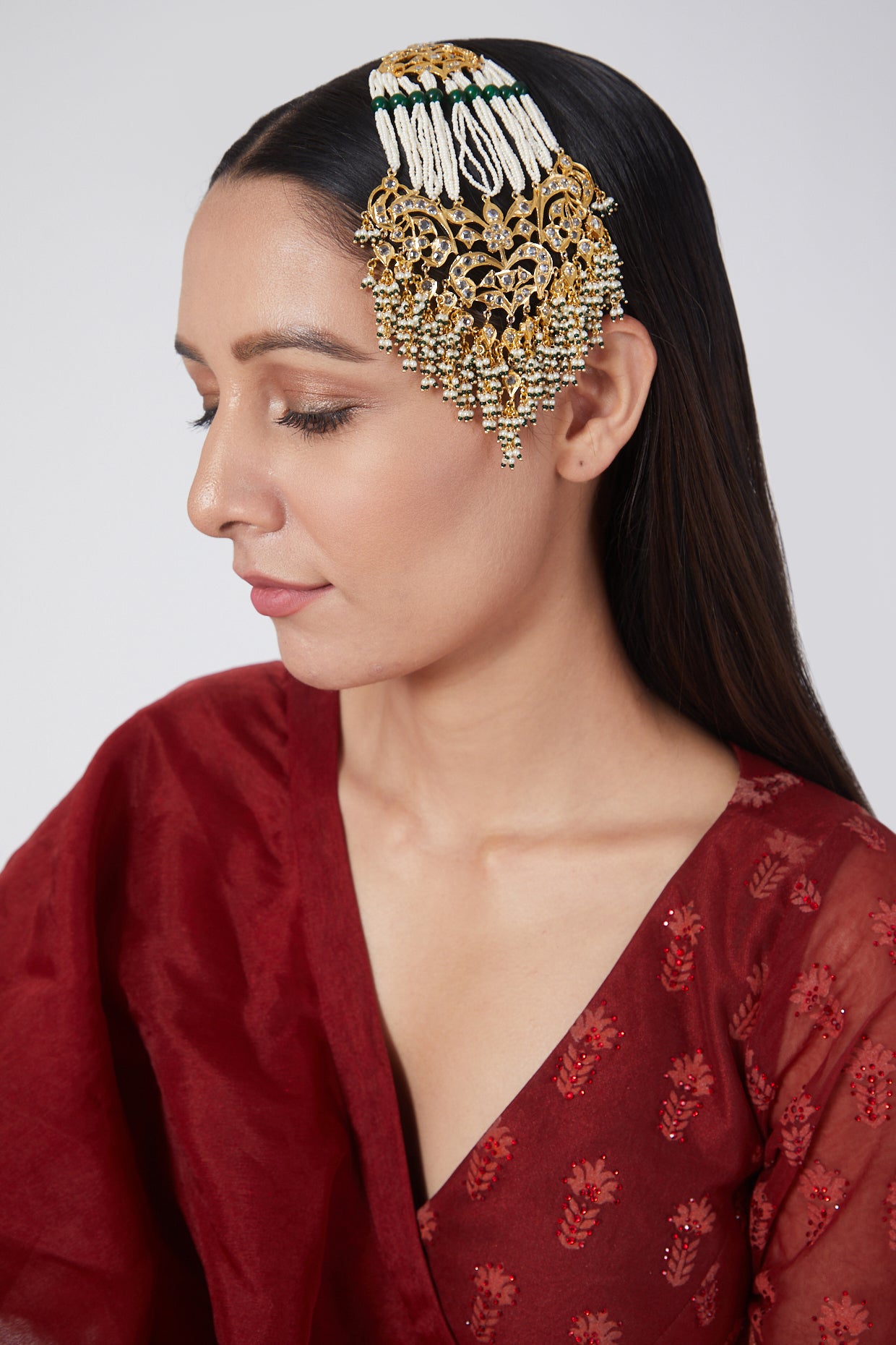 Gold Plated Pearl Pasa