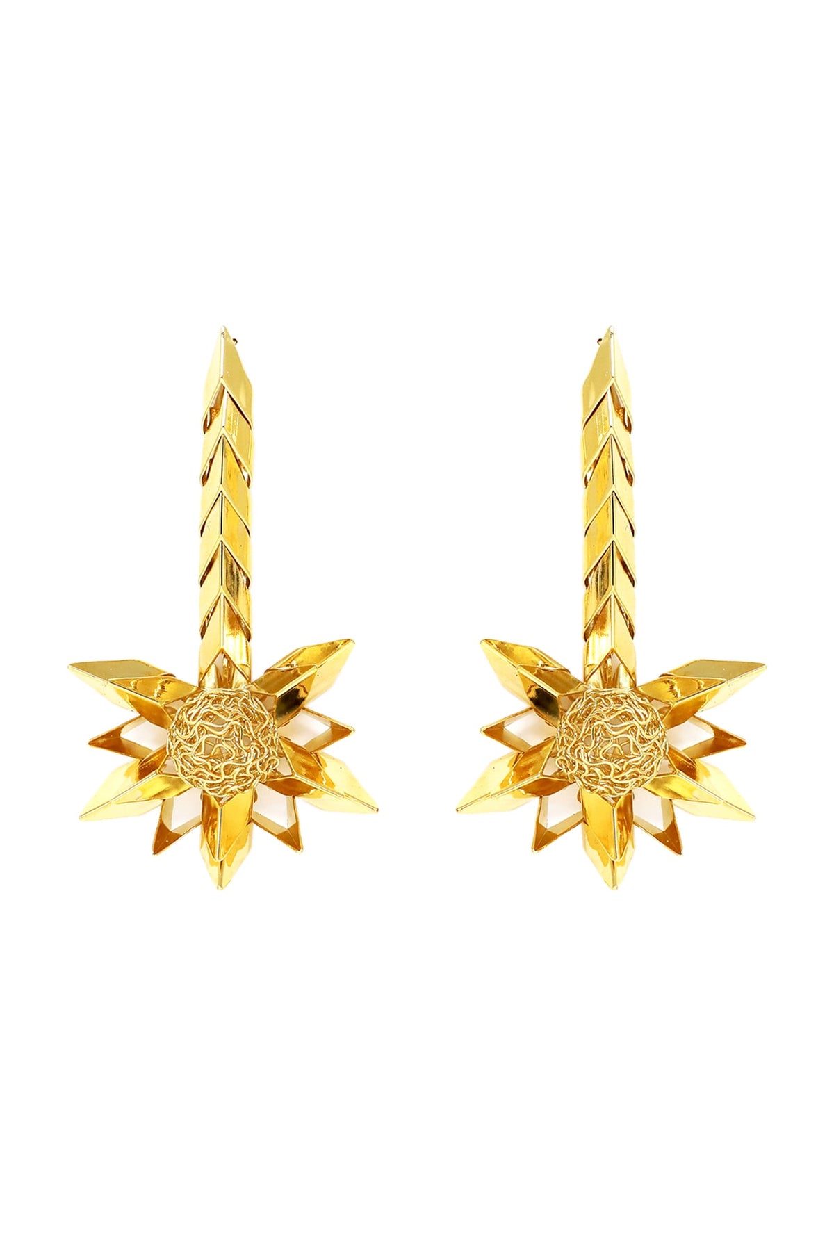 Gold Plated Dangler Earrings