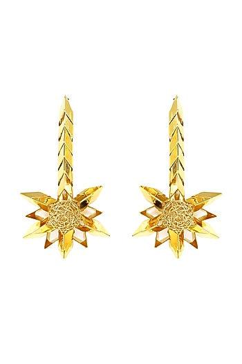 Gold Plated Dangler Earrings