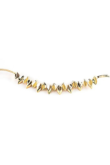 Gold Plated Handcrafted Choker Necklace