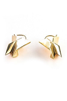 Gold Plated Brass Dangler Earrings