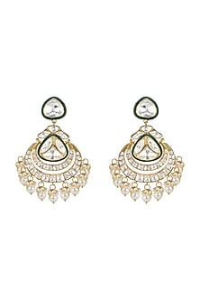 Gold Plated Vellore Dangler Earrings