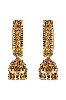 Gold Plated Jhumki Earrings