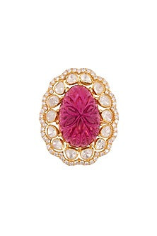 Gold Plated CZ Diamonds Rings