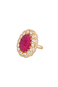 Gold Plated CZ Diamonds Rings